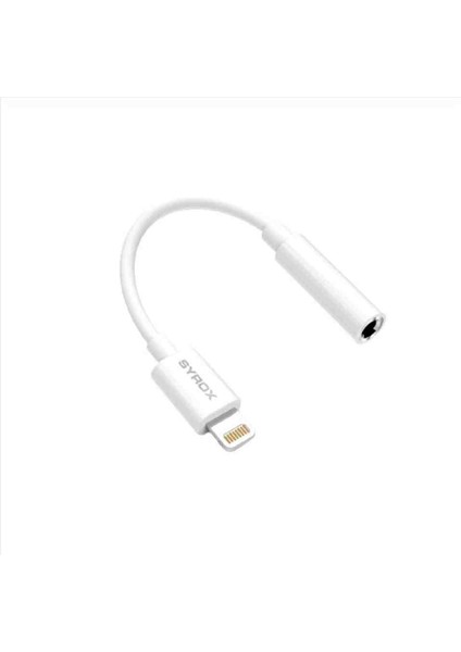 DT22L-A iphone Lightning To 3.5mm Jack Kulaklık Çevirici Aux Dönüştürücü Adaptör