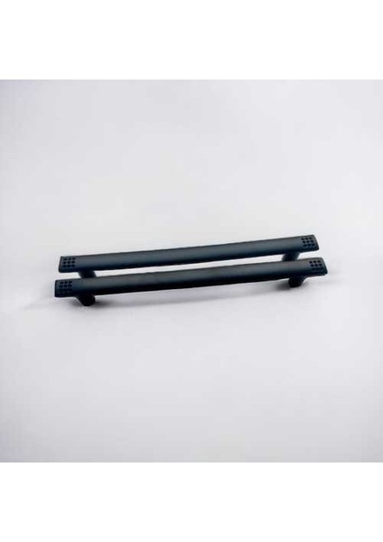 Siyah Nergis Kulp Mobilya Dolap Çekmece 160MM Kulpları 6 Adet