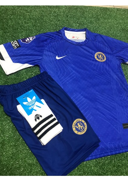 Chelsea 2023/24 Yeni Sezon Reece James Çocuk Forması Şort Çorap 3'lü Set modelleri