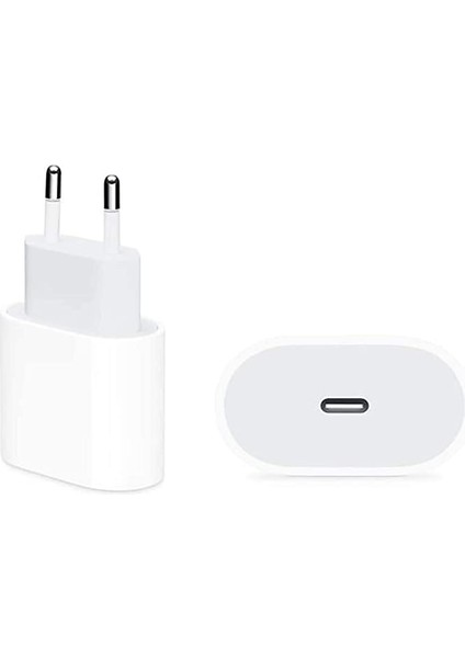 Apple iPhone 15 Pro Max Uyumlu Şarj Seti Adaptör+Kablo