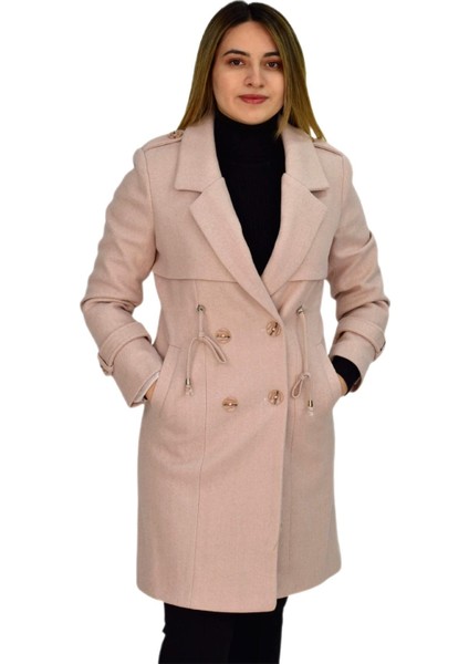 Kadın Kaşe Kaban K3018 BGL-ST03285