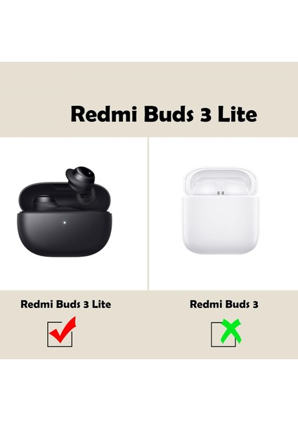 Xiaomi Redmi Buds 3 Lite  Soft Silikon Kılıf (Ürün Kulaklık Değildir)