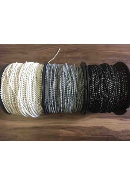 1metre Siyah Plastik Cam Balkon Ipi