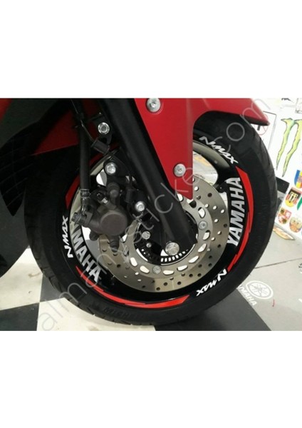 Motosiklet Jant Şeridi Yamaha Nmax Sağ-Sol/ön-Arka CLK-142