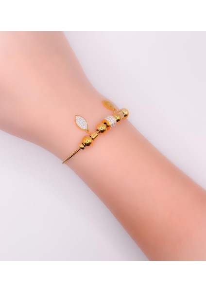 Çelik Bileklik Göz Detaylı Charmlı Bileklik modelleri