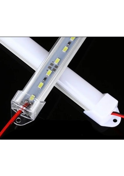 Bar LED 5730 Çubuk LED Alüminyum Kasalı Şeffaf Kapak 10 cm 15 cm