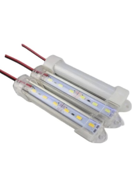 Bar LED 5730 Çubuk LED Alüminyum Kasalı Şeffaf Kapak 10 cm 15 cm