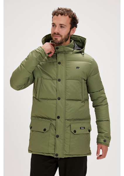 23.02.13.010-FW Colonel Puffer Coat Erkek Coat Kaban