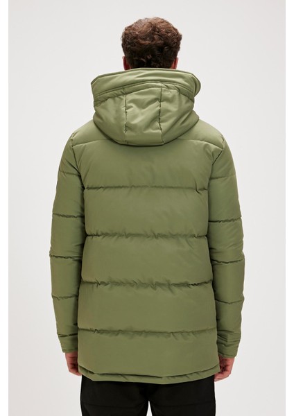 23.02.13.010-FW Colonel Puffer Coat Erkek Coat Kaban
