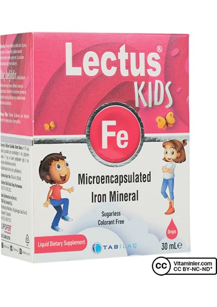 Tab Lectus Kids Demir 30 ml