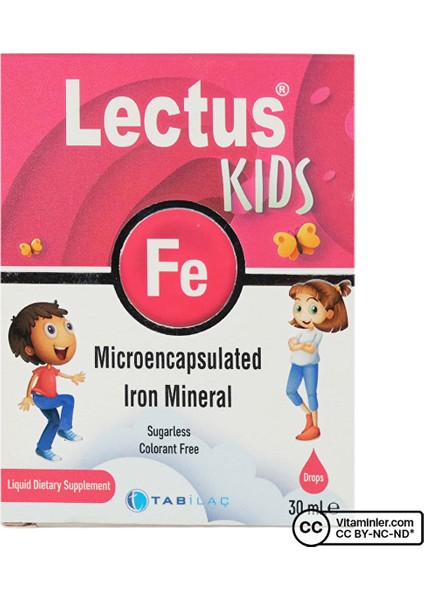 Tab Lectus Kids Demir 30 ml