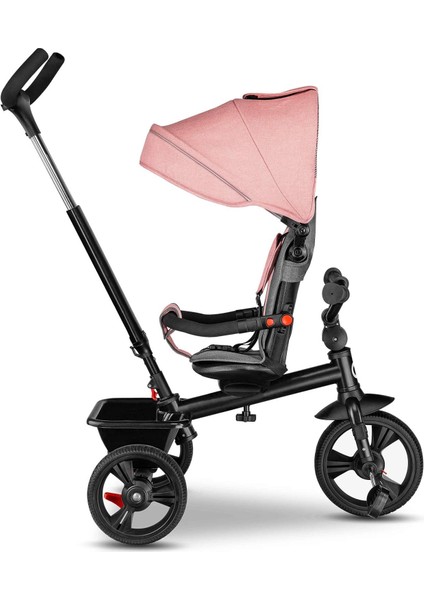 2'si 1 Arada Üç Tekerlekli Bisiklet, Itme Çubuğu, 18 Aydan Itibaren 25 Kg'a Kadar, Ileri ve Geri Sürüş,