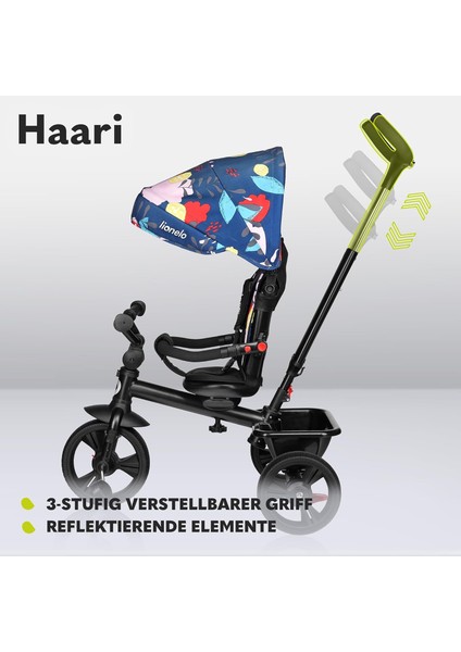 2'si 1 Arada Üç Tekerlekli Bisiklet, Itme Çubuğu, 18 Aydan Itibaren 25 Kg'a Kadar, Ileri ve Geri Sürüş, fiyatları
