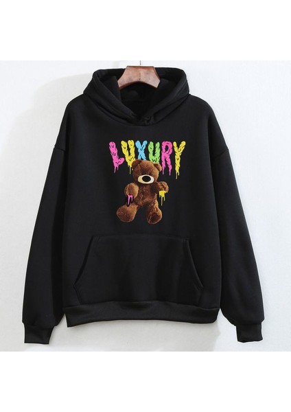 Baskılı 3 Iplik Sweatshirt