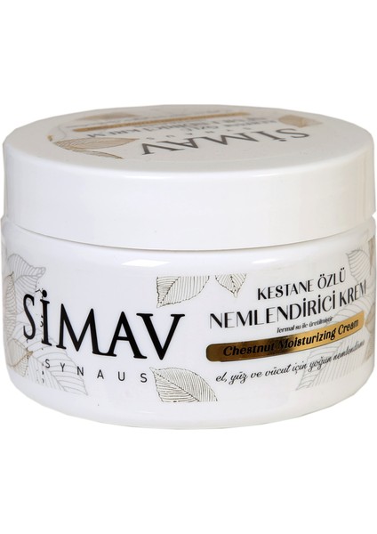 Kestane Özlü ve Termal Sulu Cilt Bakım Seti 2'li - Krem 250ML + Masaj Jeli 500ML fırsatları