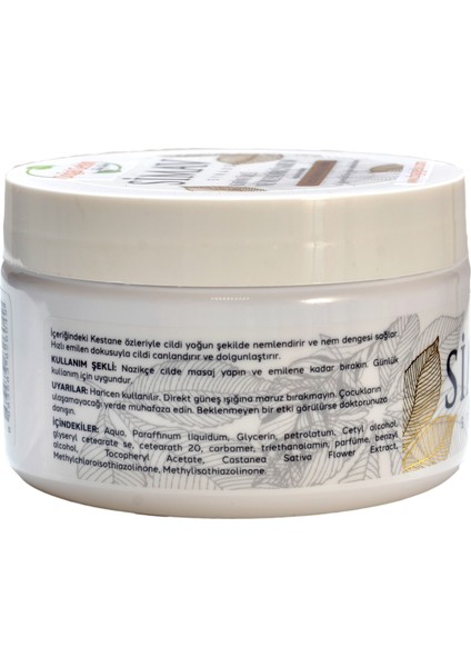 Kestane Özlü ve Termal Sulu Cilt Bakım Seti 2'li - Krem 250ML + Masaj Jeli 500ML indirimleri