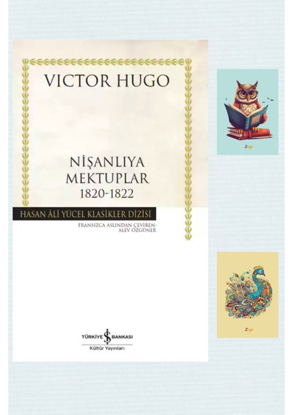 Nişanlıya Mektuplar 1820 - 1822 - Victor Hugo + Not Defter