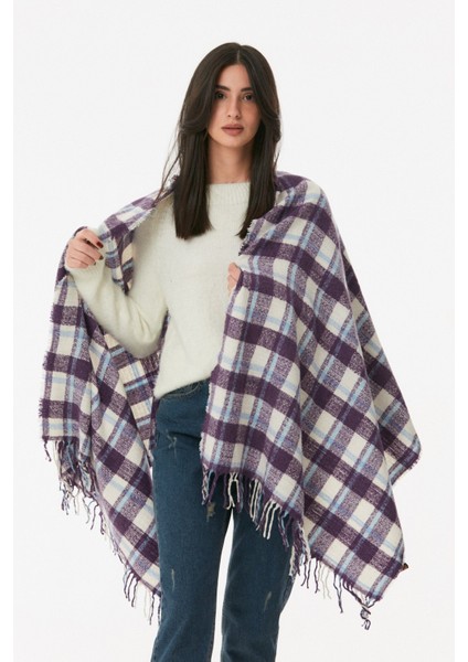 Ekose Desenli Yumuşak Dokulu Şal modelleri