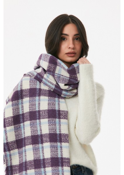 Ekose Desenli Yumuşak Dokulu Şal indirimleri