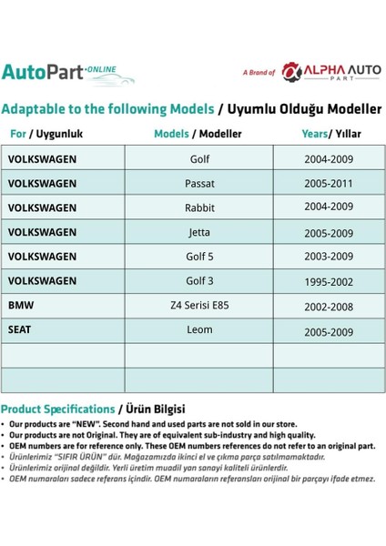 Vw. Golf 5 3 Kapı,golf 3 Cabriolet Için Cam Kriko Makarası-Sol fiyatları