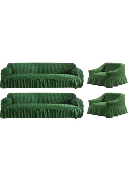 Bürümcük Lastikli Kanepe Örtüsü Likralı Koltuk Örtüsü Iki 3lü Iki Tekli Çekyat Örtüsü