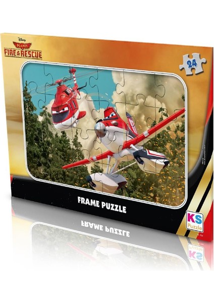 KS Games Planes Uçaklar Frame Puzzle 24'Lü PL-704