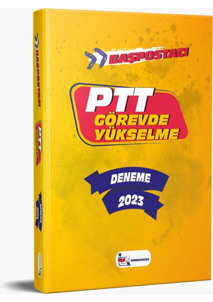 2023 PTT Görevde Yükselme Başpostacı 2'li Set Soru Bankası - Deneme
