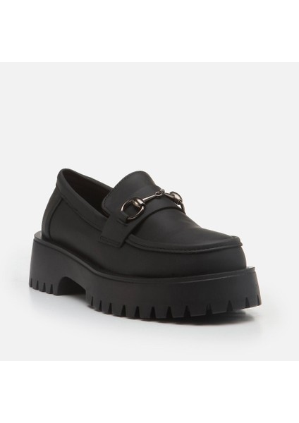 01AYH276410A100 Siyah Kadın Loafer