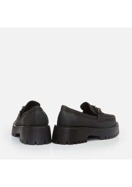 01AYH276410A100 Siyah Kadın Loafer