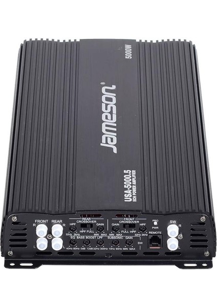 USA-5000.5 5 Kanal 5000W Oto Amfi (370X200X54MM)