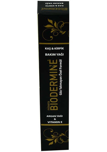 Kaş Ve Kirpik Bakım Yağı Argan Yağlı E Vitaminli 24 Ml