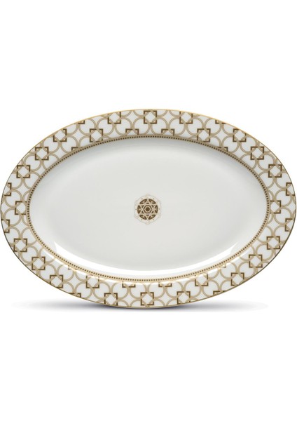 Deco Porselen Oval Servis Tabağı 36CM x 24,5cm
