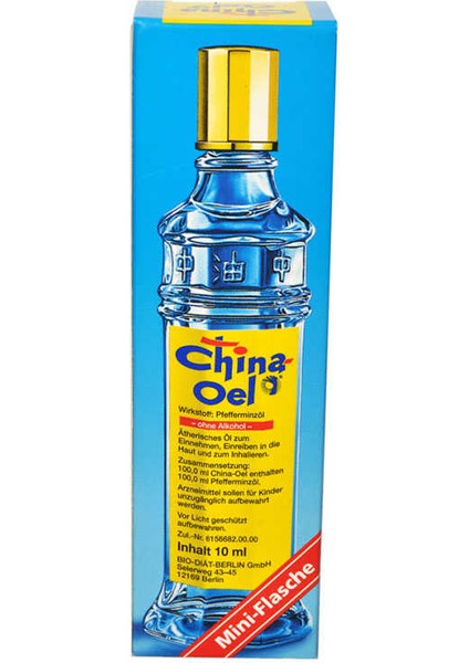 Çin Yağı 10 Ml - Yüzde 100 Saf Doğal Nane Yağı