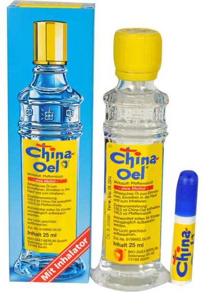 Çin Yağı 25 Ml - Yüzde 100 Saf Doğal Nane Yağı