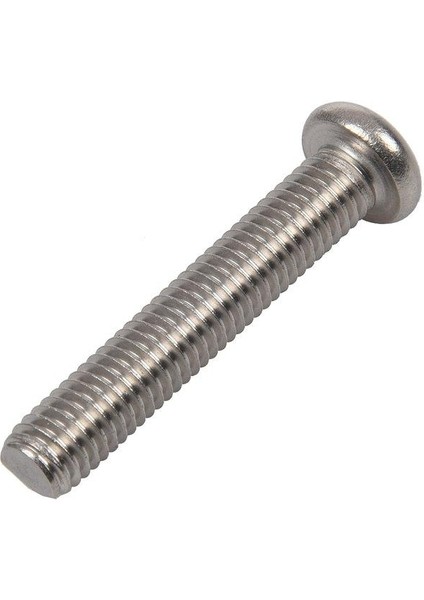 M8 x 45MM 304 Paslanmaz Çelik Phillips Makine Vidası Cıvata 5 Adet (Yurt Dışından)