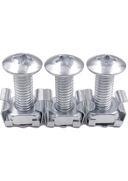 Kabine Vida Klipsi Somun Seti Ağ Sunucusu Kabini Kablolama Çerçevesi Tel Raf M5M6 Için Özel Vida (Yurt Dışından)