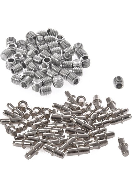 50 Adet M3X3MM Paslanmaz Çelik Altıgen Soket Seti Kapak Noktası Grub Vidalar Gümüş ve 50 Adet Dolap Dolap Ahşap Doğrama Rafı (Yurt Dışından) fiyatları