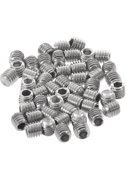 50 Adet M3X3MM Paslanmaz Çelik Altıgen Soket Seti Kapak Noktası Grub Vidalar Gümüş ve 50 Adet Dolap Dolap Ahşap Doğrama Rafı (Yurt Dışından) fırsatları