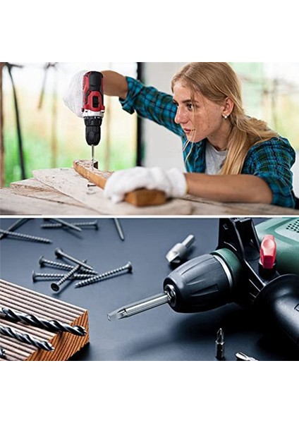 18PC Kare Altıgen Anahtar Matkap Uçları Seti Tornavida Ucu Seti, 1,97 Inç (Yurt Dışından) fırsatları