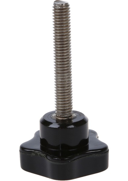 5 Adet M8 x 50MM Konu Yedek Yıldız El Topuzu Sıkma Vidası Siyah Gümüş Ton (Yurt Dışından) modelleri