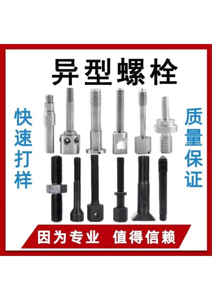 Profesyonel Özel Standart Dışı Vidalar ve Somunlar Cnc Torna Işleme Paslanmaz Çelik Standart Dışı Donanım Özel Şekilli Parça Işleme (Yurt Dışından)