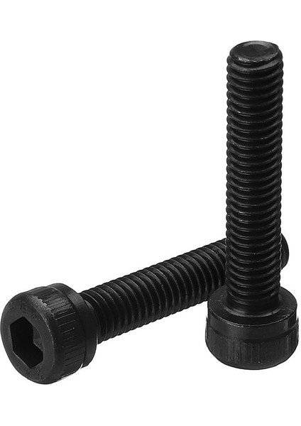 Geleneksel Suleve M5CH3 50 Adet M5 12.9 Sınıf Karbon Çelik Altıgen Soket Başlı Vida 25MM Opsiyonel Uzunluk (Yurt Dışından) modelleri