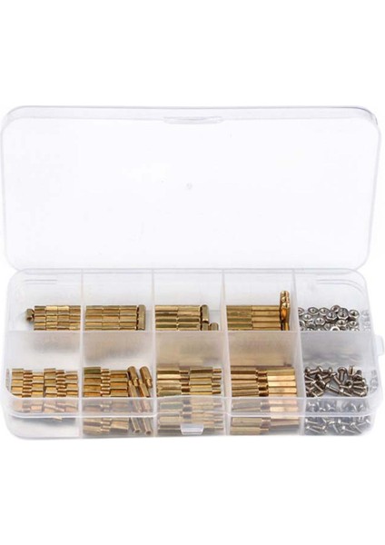 300 Adet M2 Bakır Dişi/erkek Aralığı Spacer Vida Somunu Bağlantı Elemanı Aracı (Yurt Dışından)