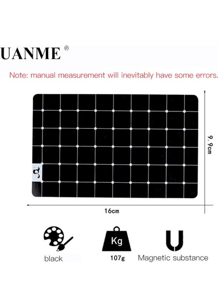 Uanme Telefon Tamir Araçları Manyetik Proje Mat Vida Depolama Aracı Çalışma Pedi Mini Boyutu 160X99MM (Yurt Dışından)