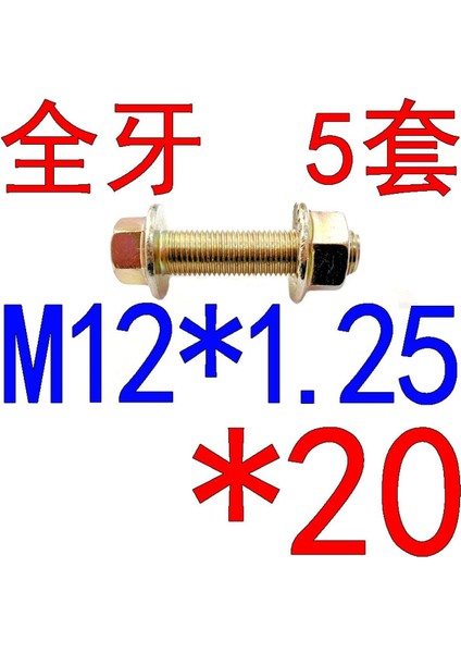 10.9 Sınıf Ince Dişli Flanş Cıvata Somunu Seti Ince Toka Vidası M10M12*1.25/M14M16*1.5 (Yurt Dışından) fiyatları