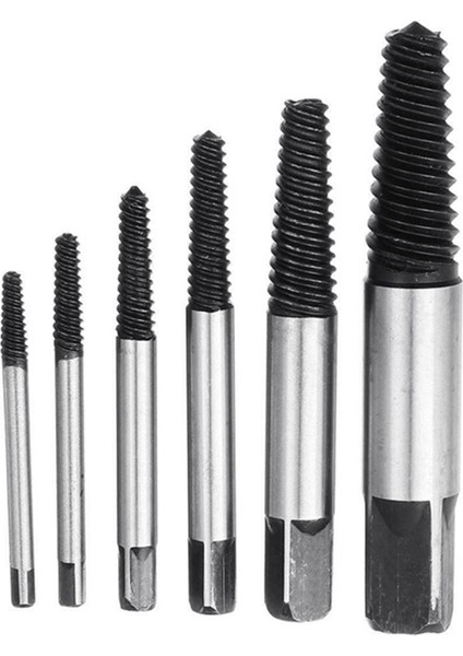 5 Parça Kırık Vida Çıkarıcı Bit Seti Karbon Çelik Çift Taraflı Vida Çekme Merkezi Bit Donanım Araçları Kullanımı Kolay Siyah (Yurt Dışından) fırsatları