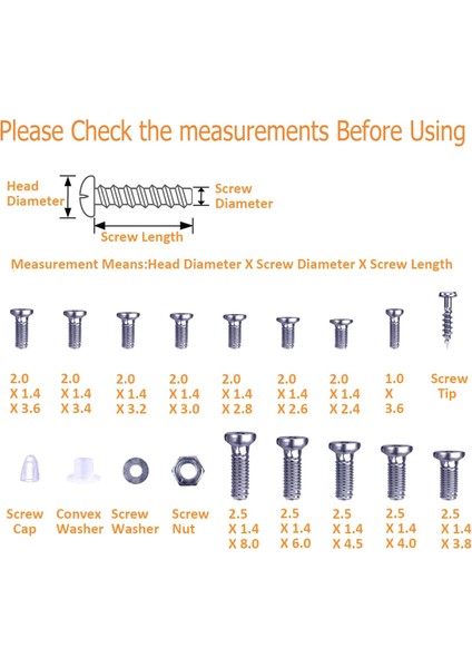 Takım Gözlük Tamir Kiti 1000 Adet Gözlük Vidaları ve 6 Adet Tornavida Gözlük Vidası Tamir Kiti Gözlük Için (Yurt Dışından) indirimleri