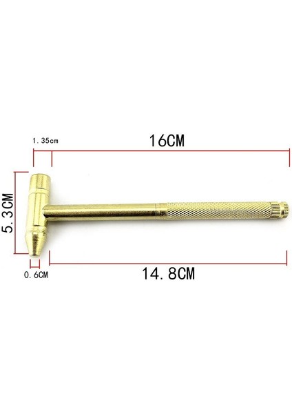 【sıcak】 Yeni 6 In 1 Mikro Mini Çok Fonksiyonlu Çok Pirinç Çekiç 3 Çeşit Tornavida Uçları Cep Dıy Araçları (Yurt Dışından) modelleri