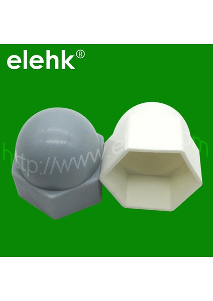 Vidalı Altıgen Somun Koruyucu Kapak Fabrika Doğrudan Satış Plastik Cıvata Kapağı Dekoratif Toz Geçirmez Anti-Pas Kapağı M6-M36 (Yurt Dışından)