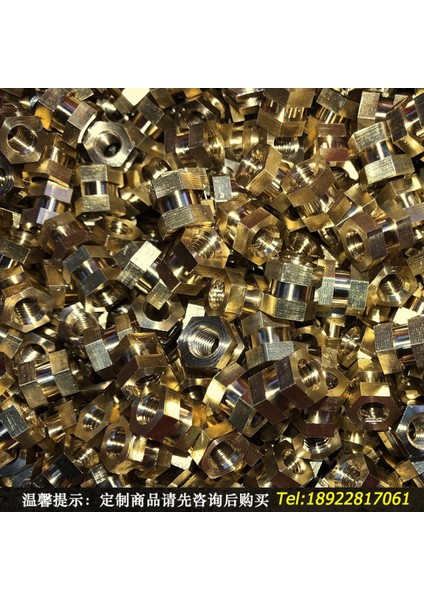 Pirinç Erkek ve Dişi Bağlantı Kolonu Altıgen Vida Somunu Özel Altıgen Somun Kolonu Otomatik Torna Üretimi (Yurt Dışından)